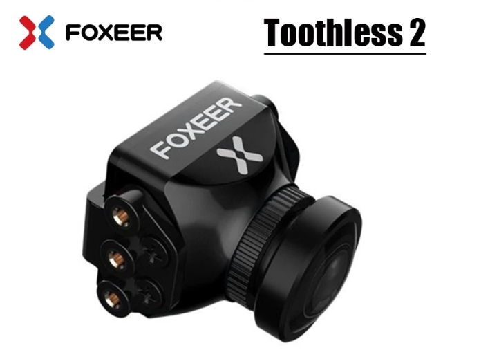 Foxeer Micro Toothless 2 - 1200TVL 1/2" Sensor Switchable FOV StarLight FPV Camera กล้องติดโดรน