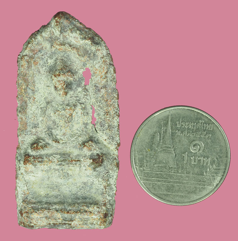 A5294 พระกรุ วัดสว่างอารมย์ อุทัยธานี เนื่อชิน ตะกั่วสนิมแดง ไม่เก่า เป็นพระเล่นแค่ชอบ 8