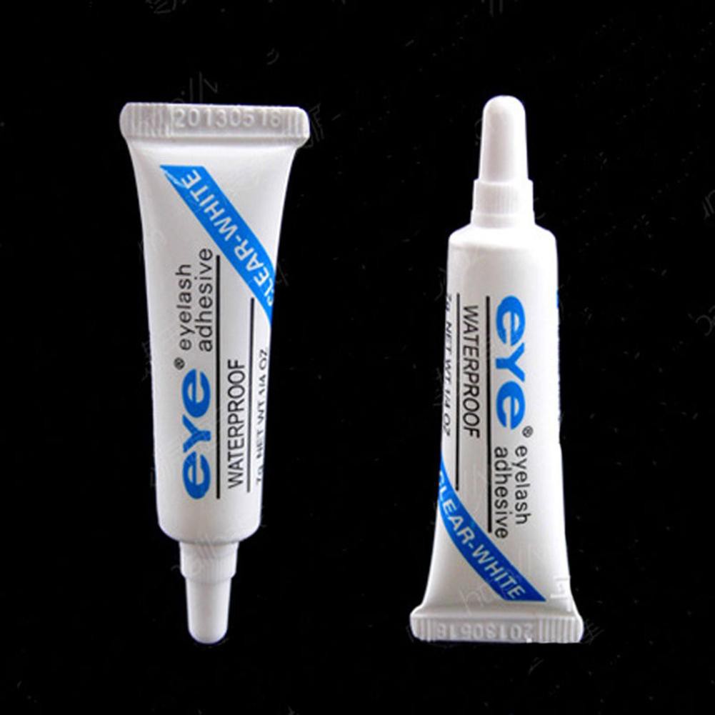 กาวติดขนตาปลอม กาวติดขนตา สีขาว กันน้ำ ติดทน