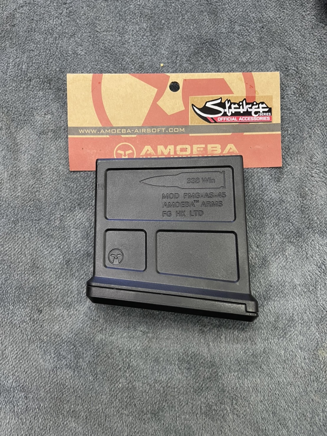 แม็กกาซีน ARES Amoeba Striker 45rds Magazine (Long) for AS01 / AS02 (Black)