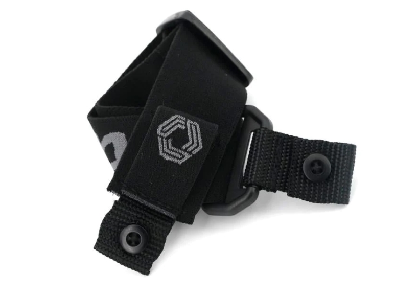 ETHIX GOGGLE STRAP HD BLACK (GREY LOGO) สายรัดแว่า DJI Goggle , Walksnail