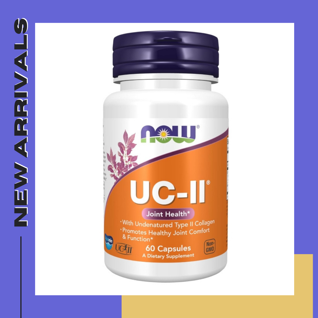 บำรุงข้อเข่า ยูซีทู คอลลาเจน ไทพ์ ทู NOW Supplements, UC-II Type II Collagen with Undenatured Type II Collagen, 60 Veg Capsules