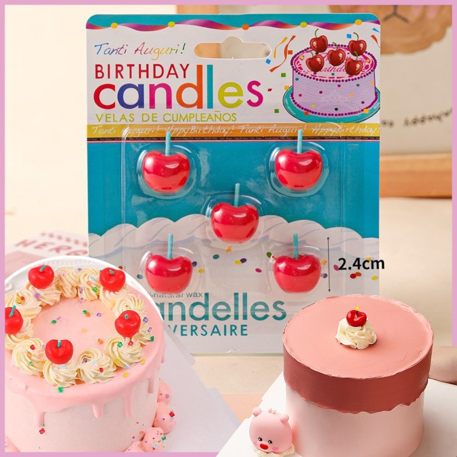 เทียนวันเกิด ลายน่ารักๆ รวมเทียนวันเกิดหลากหลายเเบบ