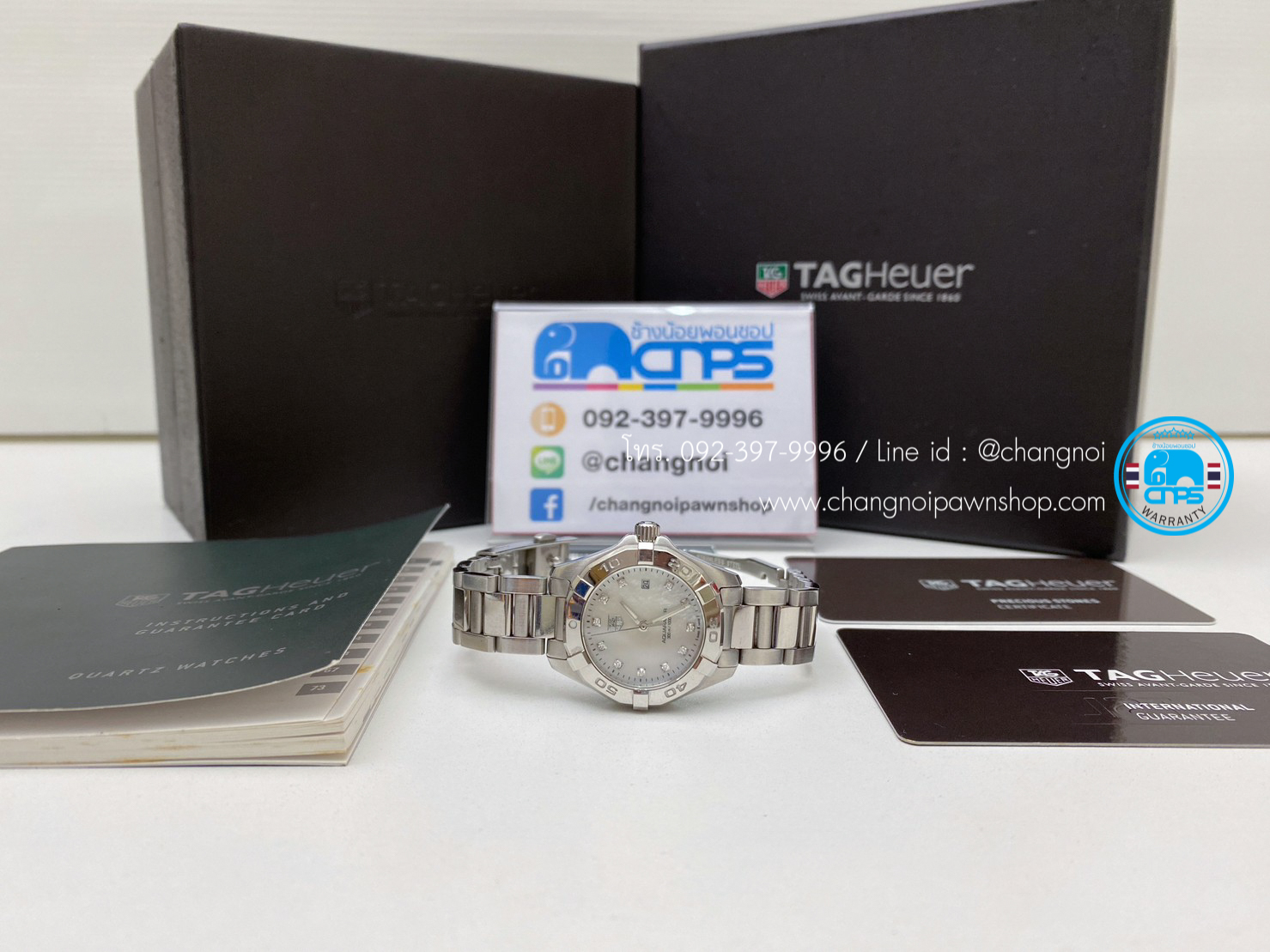 TAG HEUER Aquaracer Mother of Pearl Dial Ladies Watch WAY1413.BA0920 (C1902007)