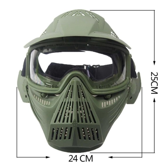 หน้ากากชาวนา เลนส์กระจก