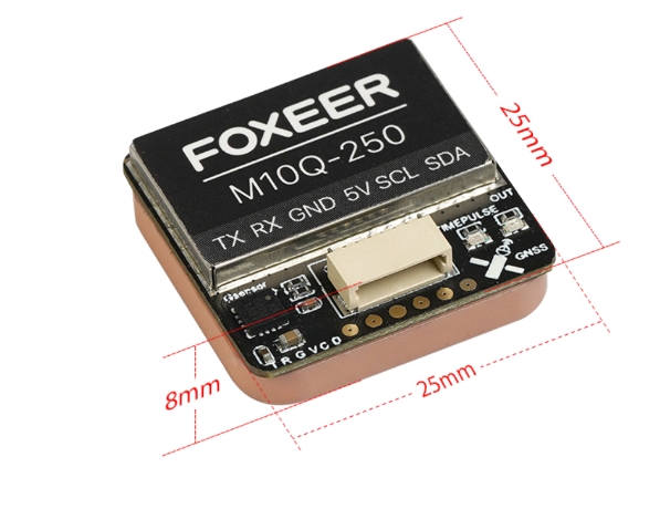 Foxeer M10Q 120 180 250 GPS 5883 Compass จีพีเอสติดโดรน เครื่องบิน ปีกบิน และอื่นๆ