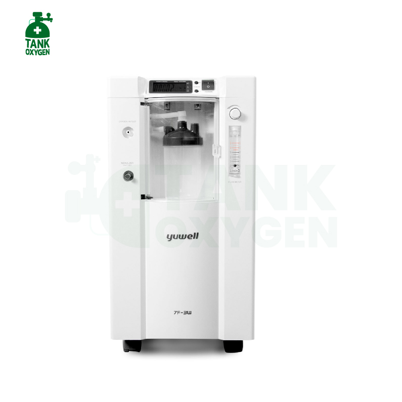 Yuwell รุ่น 7F-3W เครื่องผลิตออกซิเจน ขนาด 3 ลิตร ประกันศูนย์ไทย 3 ปี
