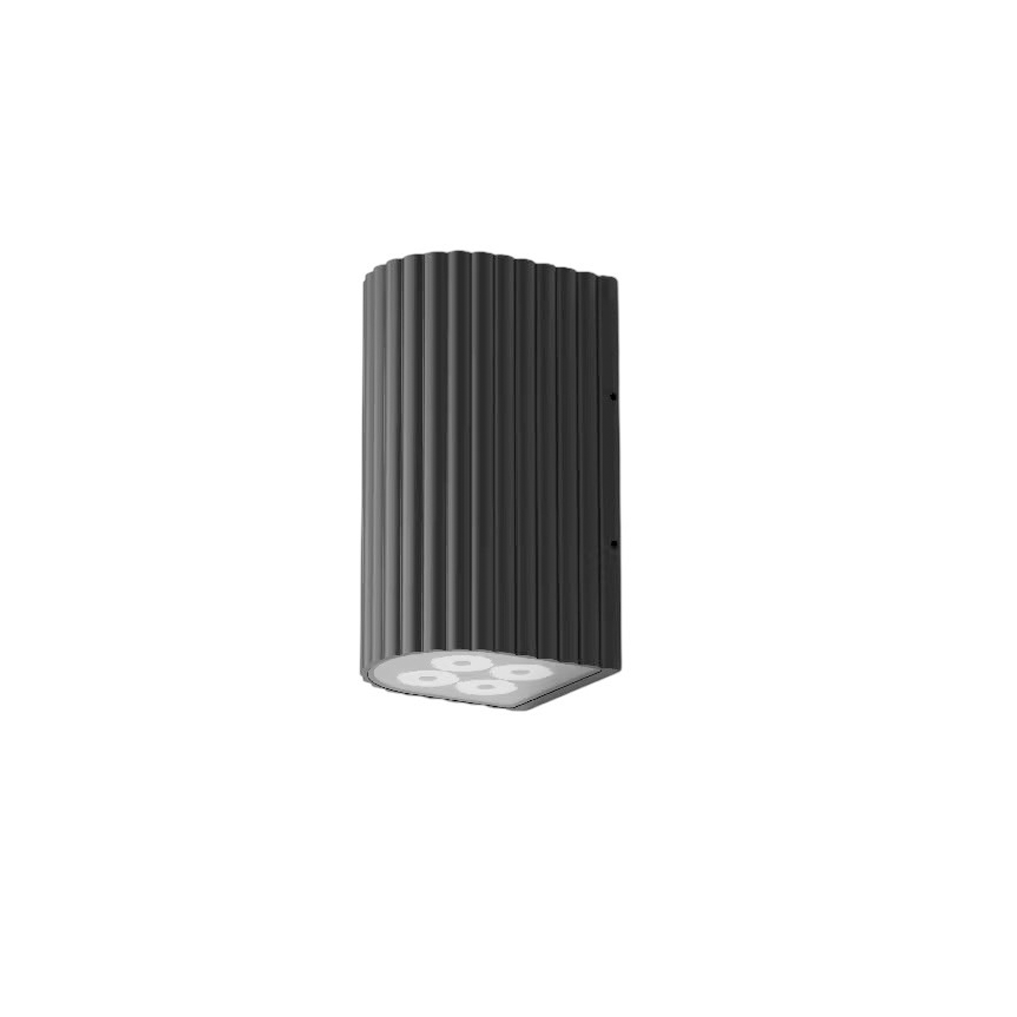 โคมไฟติดผนังภายใน Wall Lamp VASE Aluminum Black LED 8W 3000K IP65