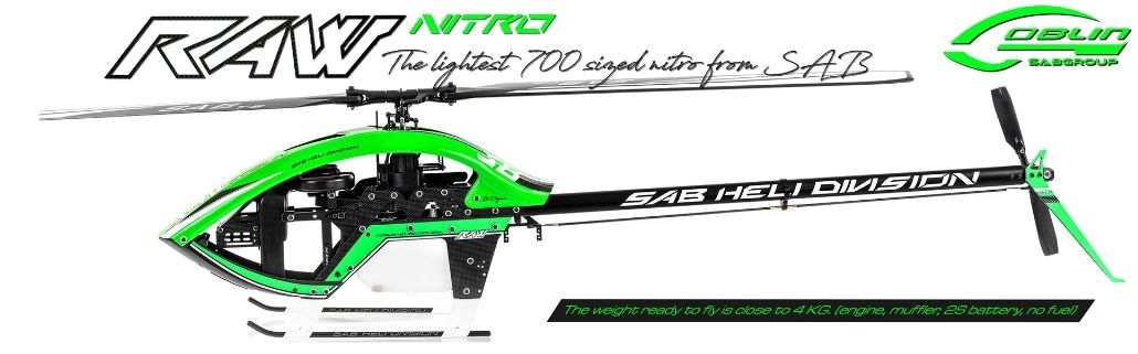 อะไหล่เฟรมตัด Goblin RAW700 Nitro เฟรมล่างคาร์บอน หนา 2มิล ราคาต่อ 1คู่