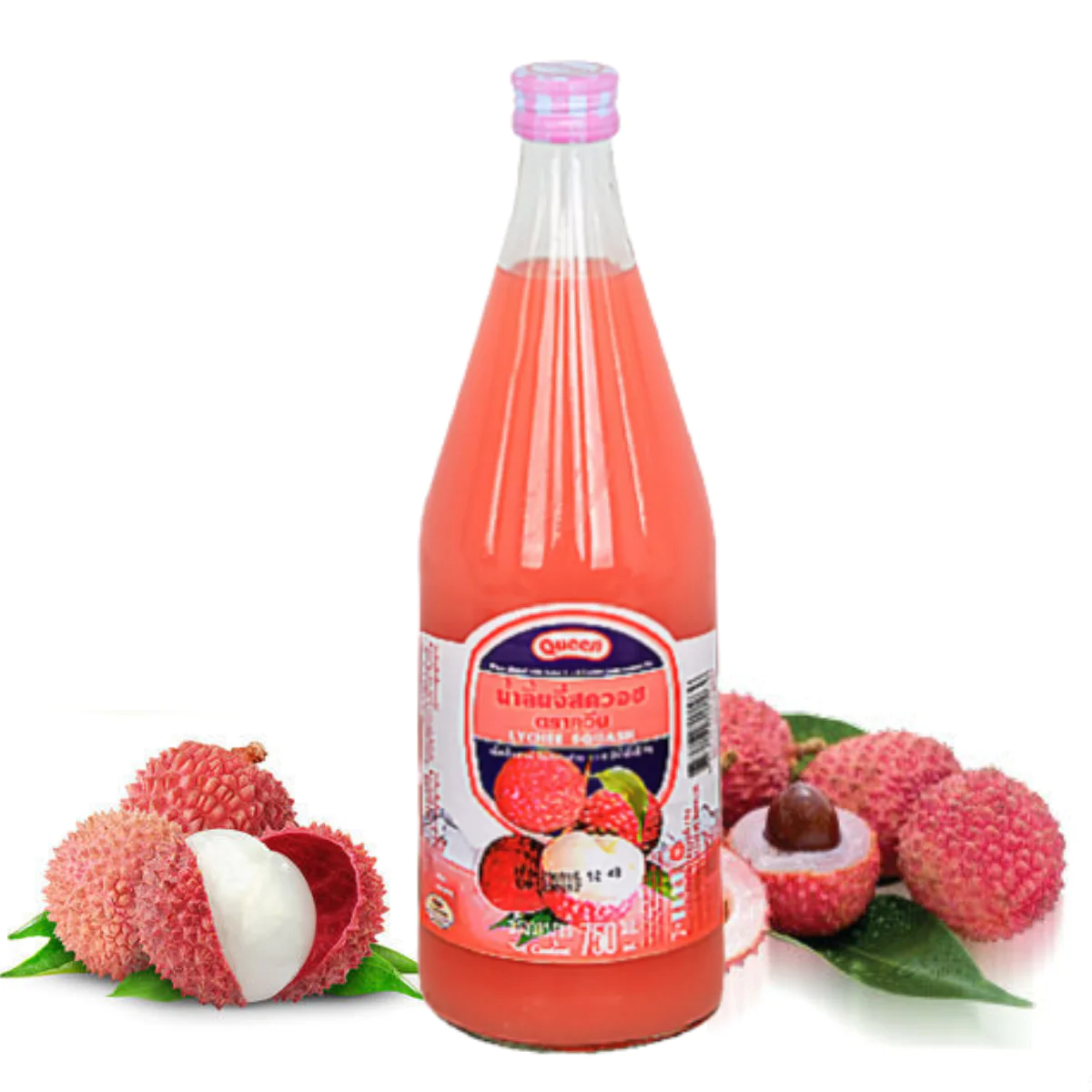 8852028401039 ควีน ลิ้นจี่ 750ml. พรีออเดอร์