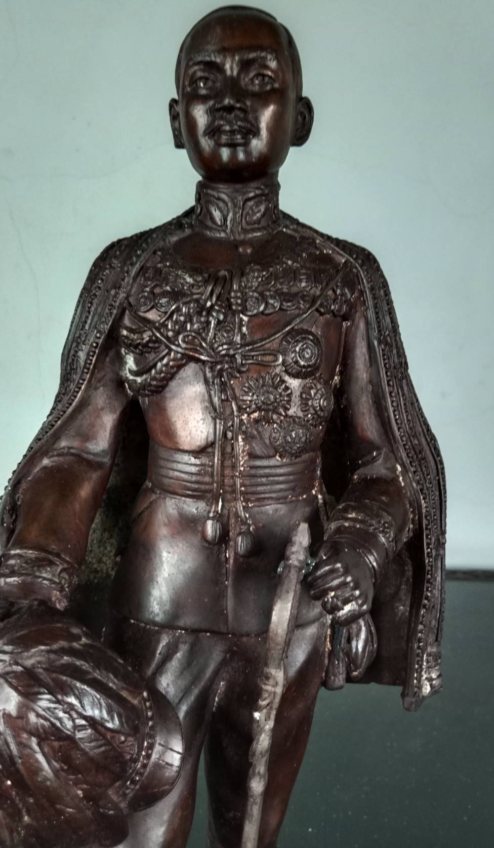 416.พระบรมรูปหล่อนายพลเอก พระเจ้าบรมวงศ์เธอ กรมพระกำแพงเพชรอัครโยธิน พระนามเดิม พระเจ้าลูกยาเธอ พระองค์เจ้าบุรฉัตรไชยากร