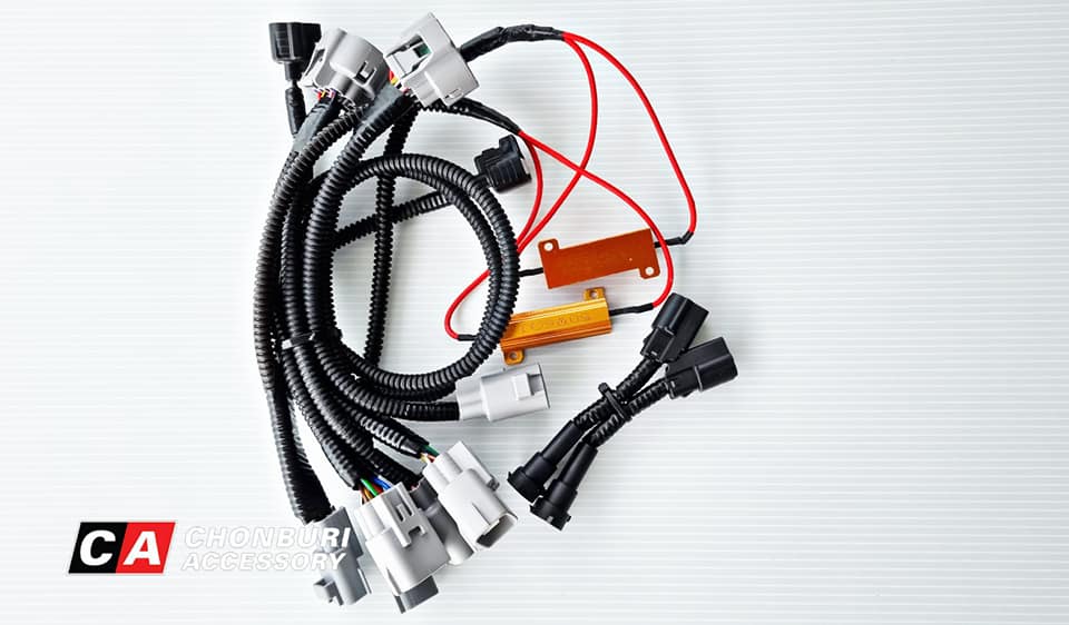 ชุดแปลงสายไฟหน้า NEWFORTUNER เป็น Legender