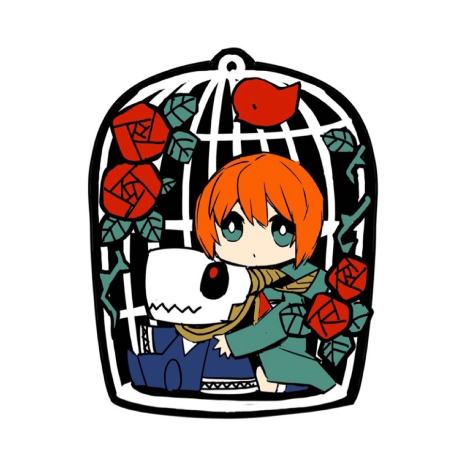 พวงกุญแจ ฮาโตริ จิเสะ -เจ้าสาวผมแดงกับจอมเวทอสูร[The Ancient Magus' Bride Limited -Rubber Mascot- Chise Hatori]