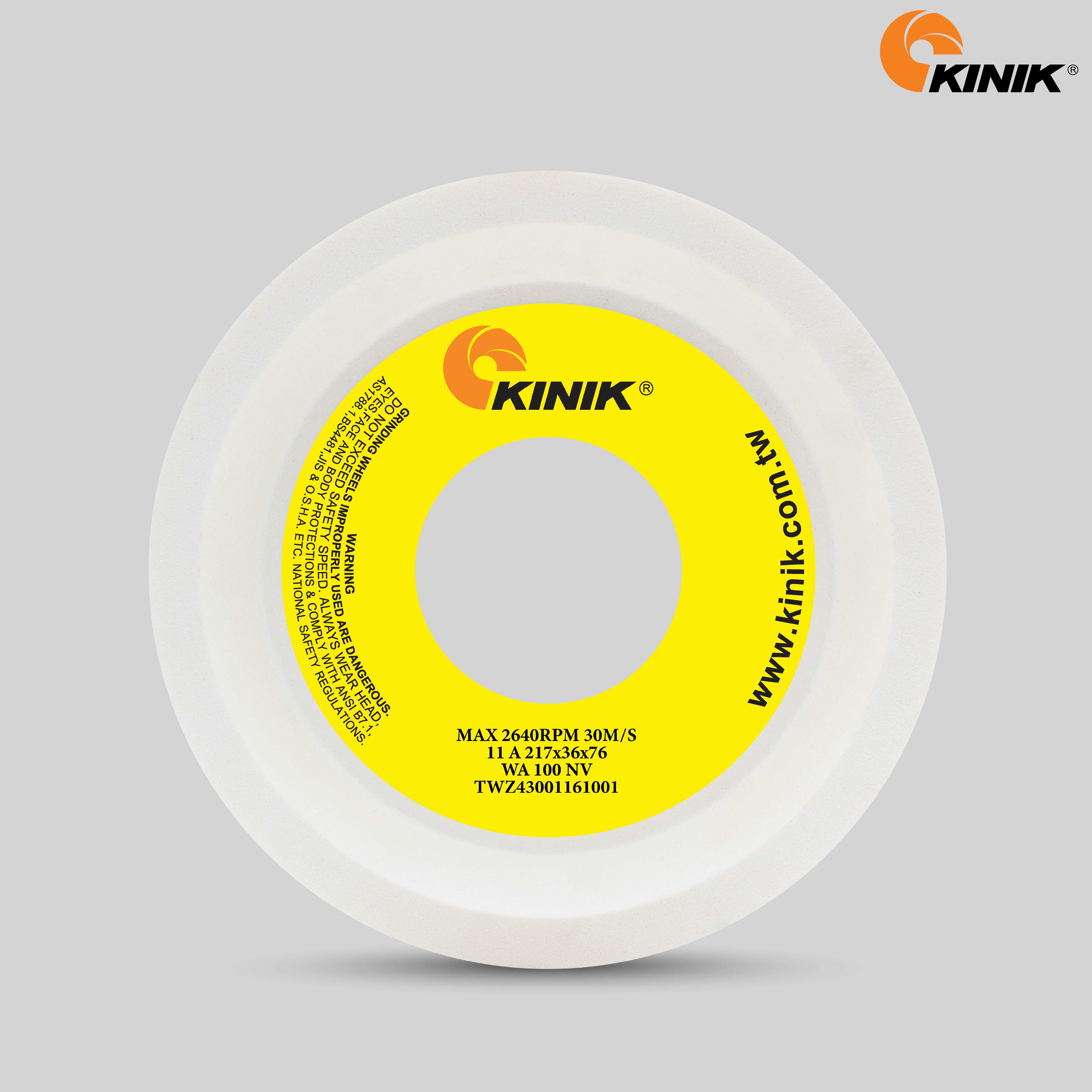 หินถ้วยเทเปอร์ KINIK WA100NV11A 217x36x76 mm.