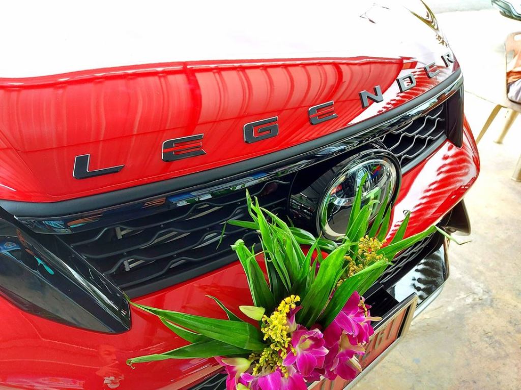 ตัวอักษรฝากระโปรงหน้ารีเจนเดอร์Legender 2022 โตโยต้า ฟอร์จูนเนอร์