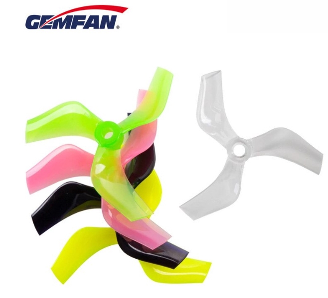 Gemfan D75 3034-3 3Inch Ducted 3 Blade Prop ใบพัดโดรน 3นิ้ว 1ถุง 4ใบ สุ่มสี