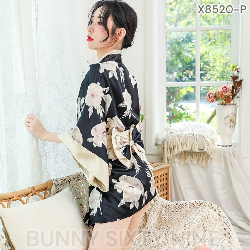 เสื้อกิโมโน คอสเพลย์กิโมโน ครบเซท