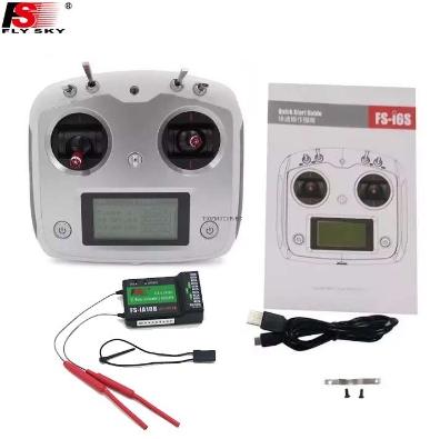 Flysky FS-i6S 2.4G 10CH AFHDS Transmitter With FS-iA10B 10CH Receiver