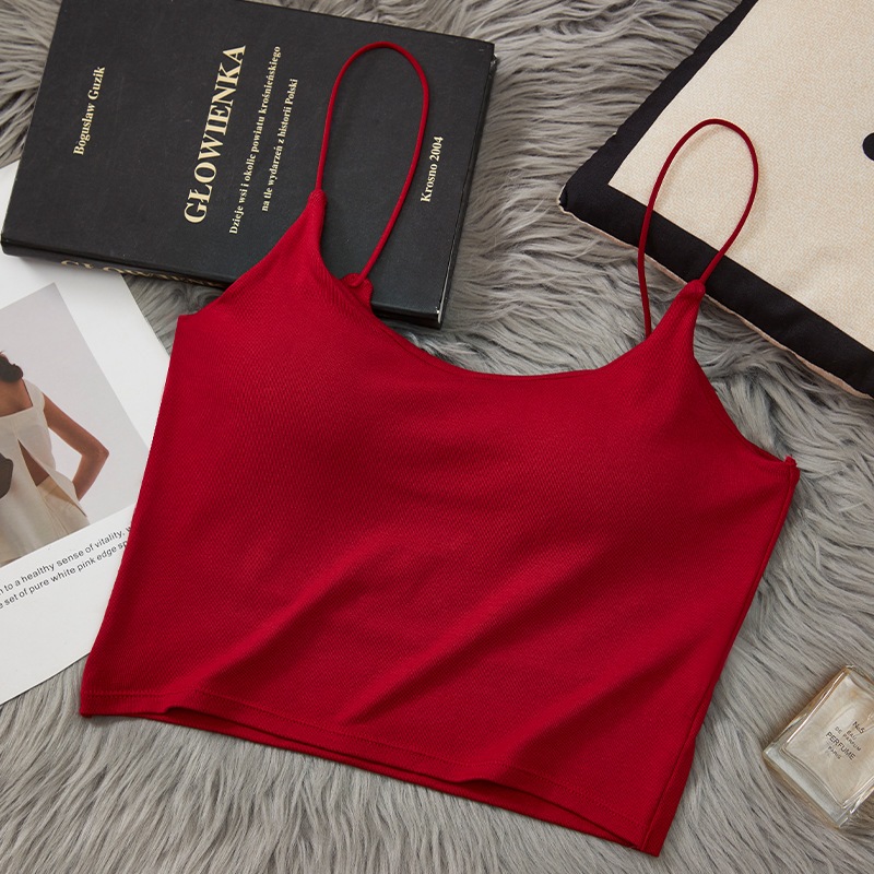 เสื้อครอป สายเดี่ยว สวยเซ็กซี่ SP048