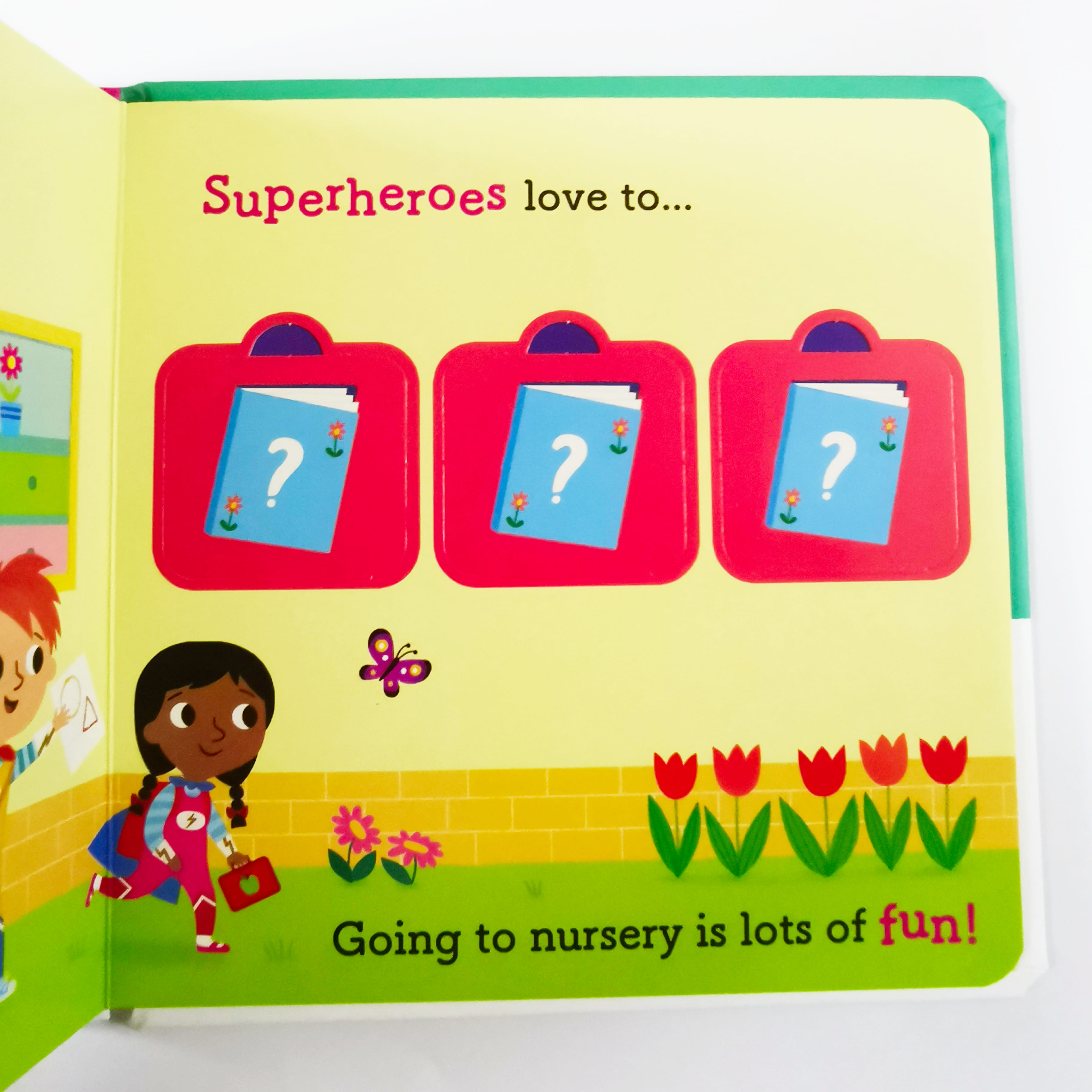 Superheroes LOVE Starting Nursery!