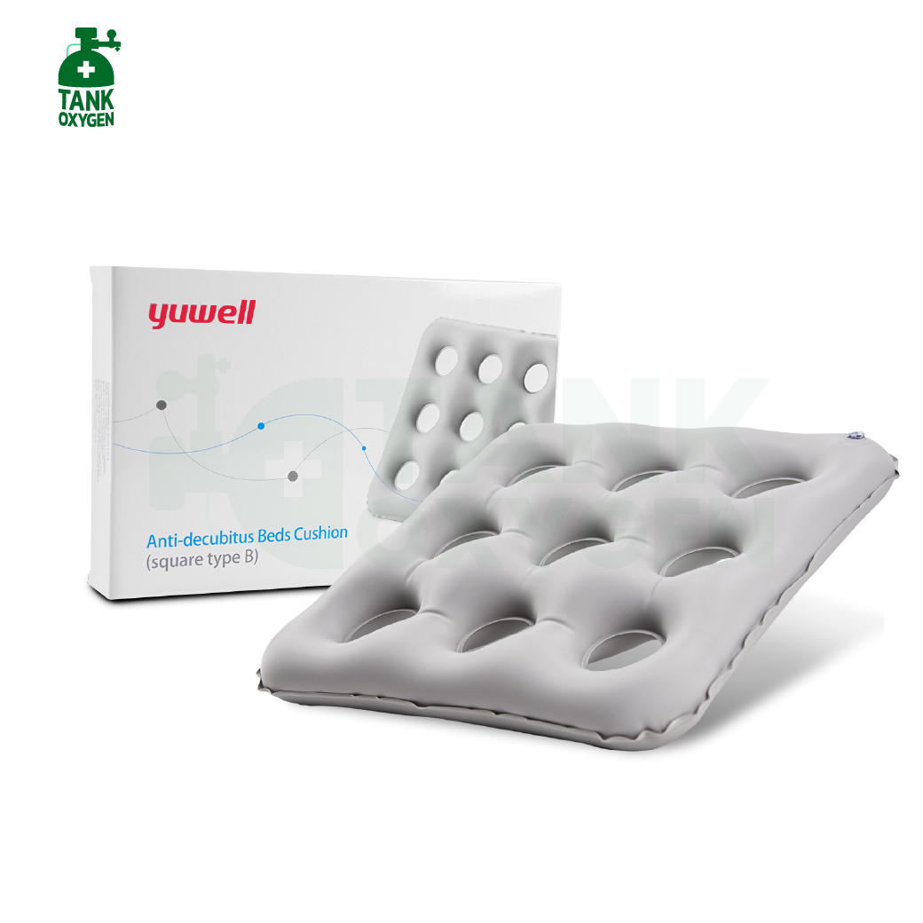 เบาะลมรองนั่ง ป้องกันการกดทับ Yuwell (ทรงสี่เหลี่ยม) - Anti-decubitus Beds Cushion (Square type B)