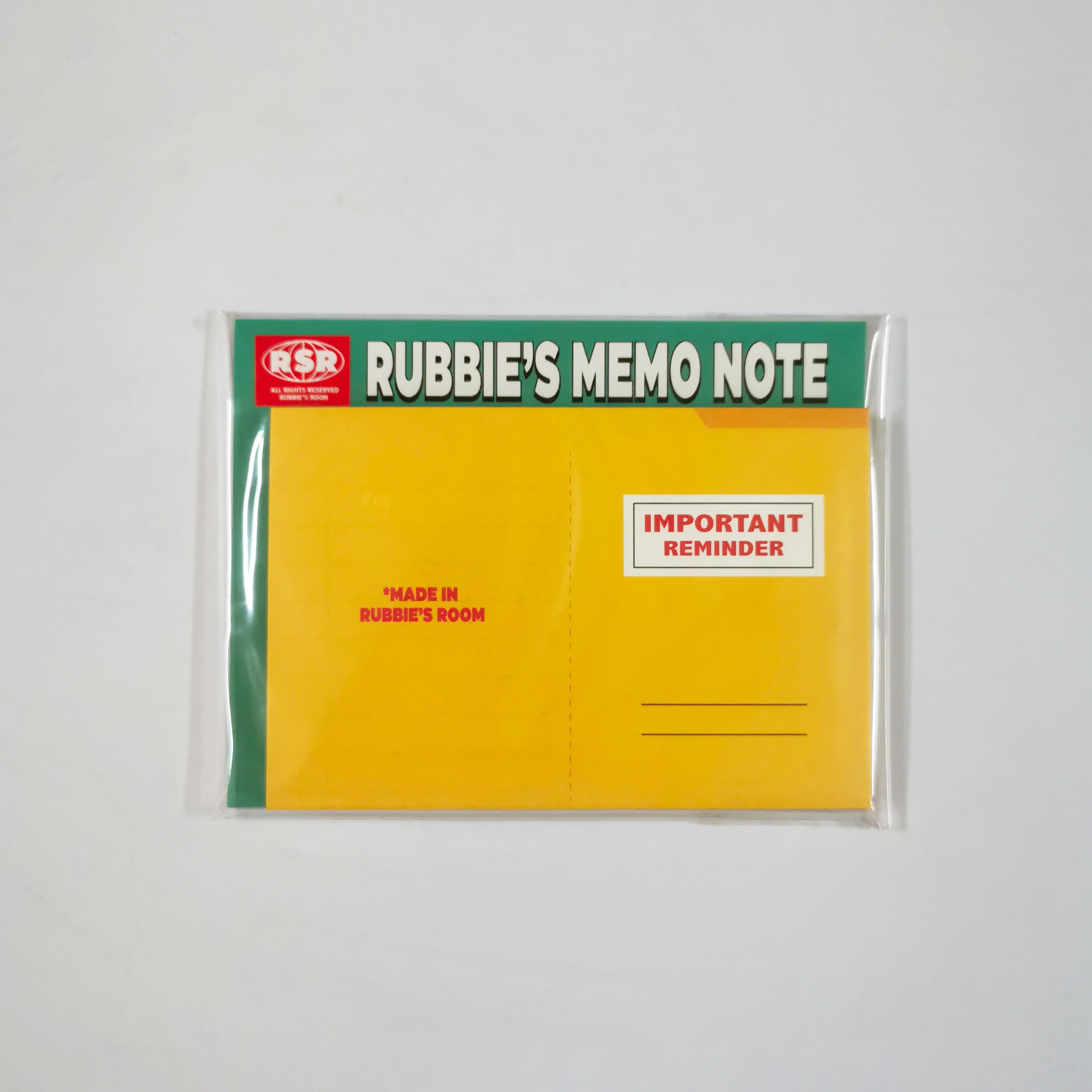 Important Reminder Memo Pad (10 pieces / set)
