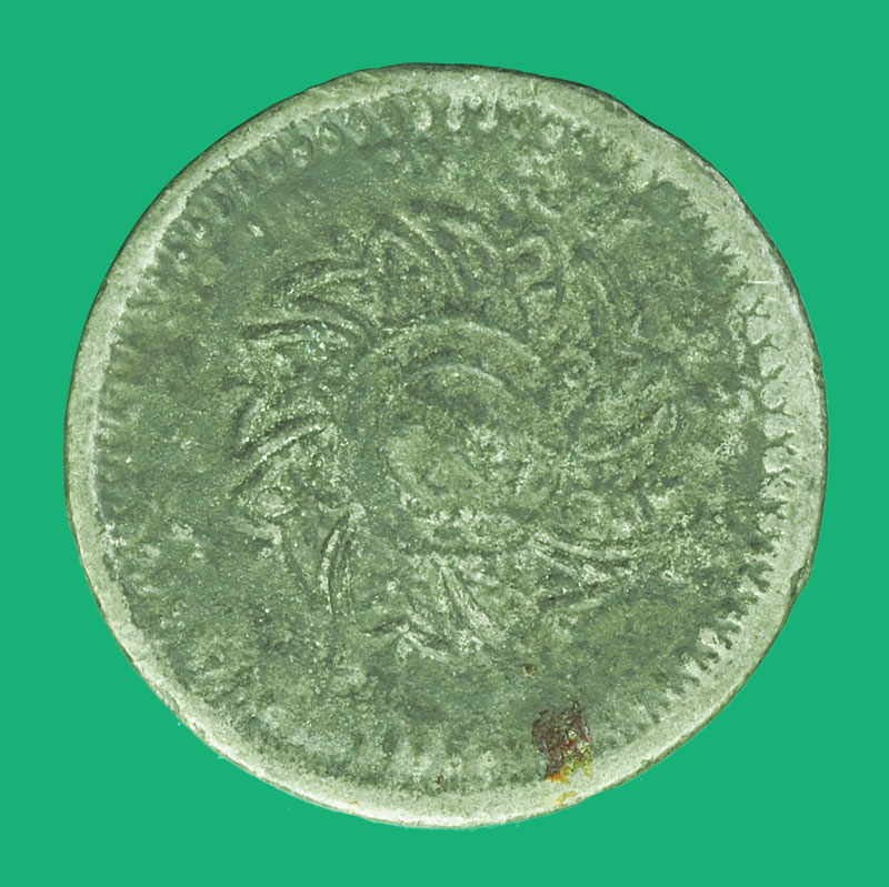 A5335 เหรียญกษาปณ์ในหลวงรัชกาลที่ 4 เนื้อดีบุก 10.1