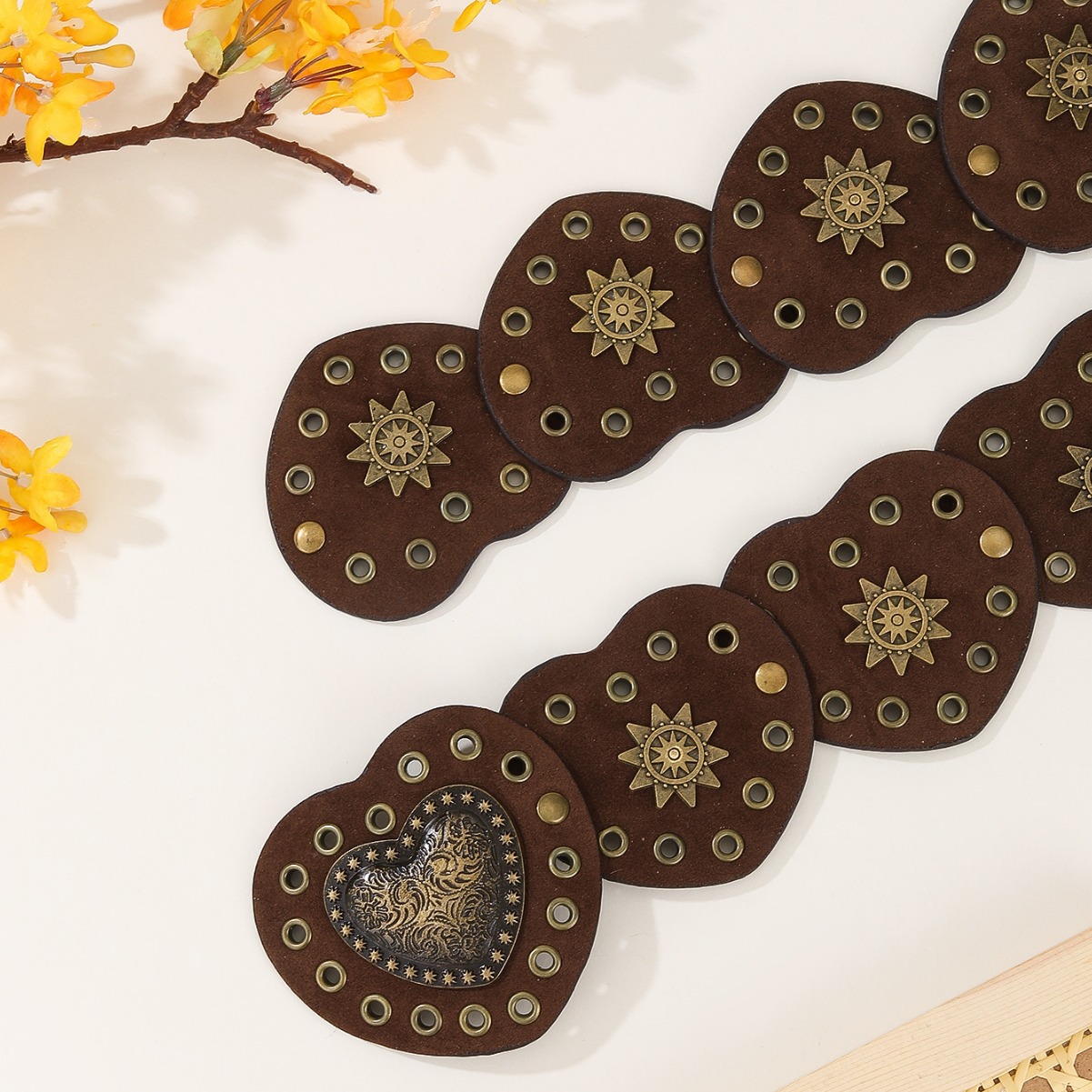 เข็มขัด คาวบอย เข็มขัด Y2K ยอดฮิต พร้อมส่งในไทย