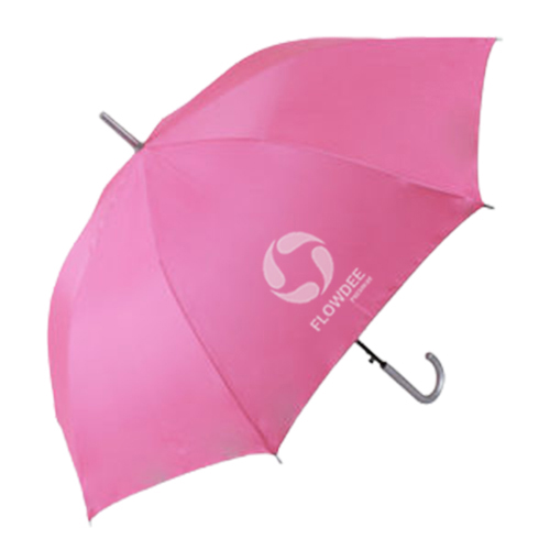ร่มตอนเดียว สีชมพู 24นิ้ว พรีเมี่ยม FUM066