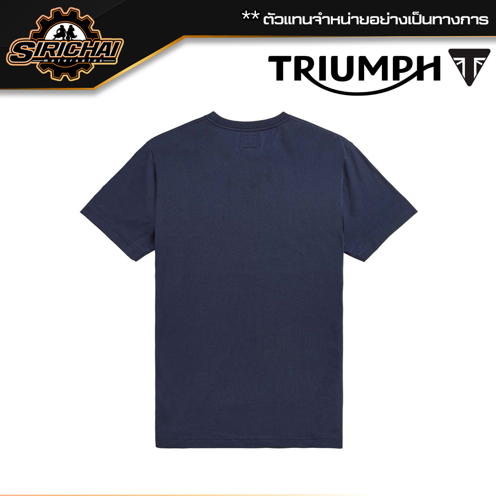 เสื้อยืด Triumph MTSS20009 ของแท้ 100%✅ ( 📌แนะนำลด 1 ไซส์จากปกติ ไซส์ยุโรปคับ )