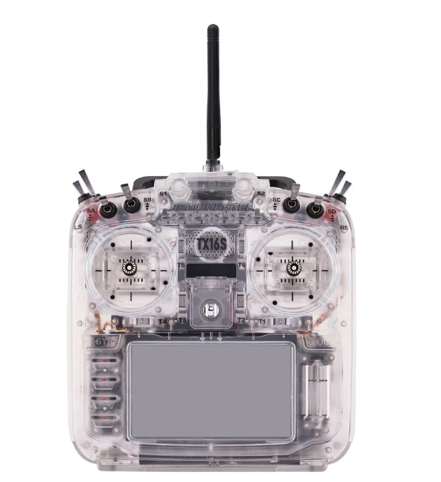 TX16S MKII Radio Transparent Version (MCK Edition / ELRS / M2) รีโมท รุ่นบอดี้ใส่ มีไฟ RGB เปลี่ยนสีได้หลายสี