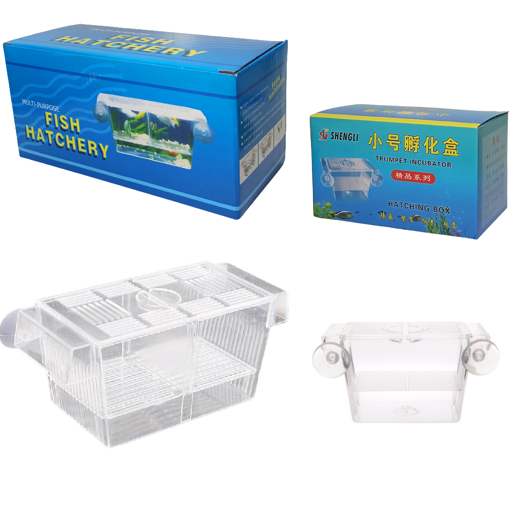 กล่องแยกปลา, กล่องเพาะพันธุ์ปลา (สำหรับแยกลูกปลา ปลาป่วย ปลาท้อง จับคู่ผสมพันธุ์ กักปลาใหม่ก่อนเข้าฝูง)