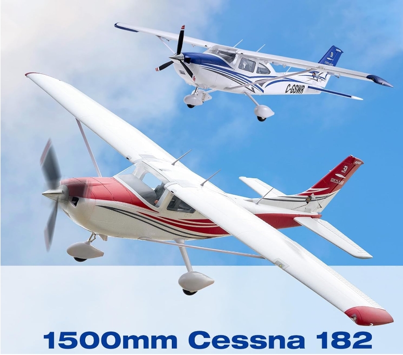 FMS Cessna182 1500MM เครื่องบินโฟม ตัวลำ+ชุดไฟ (ไม่รวม แบต รีซีฟ รีโมท)