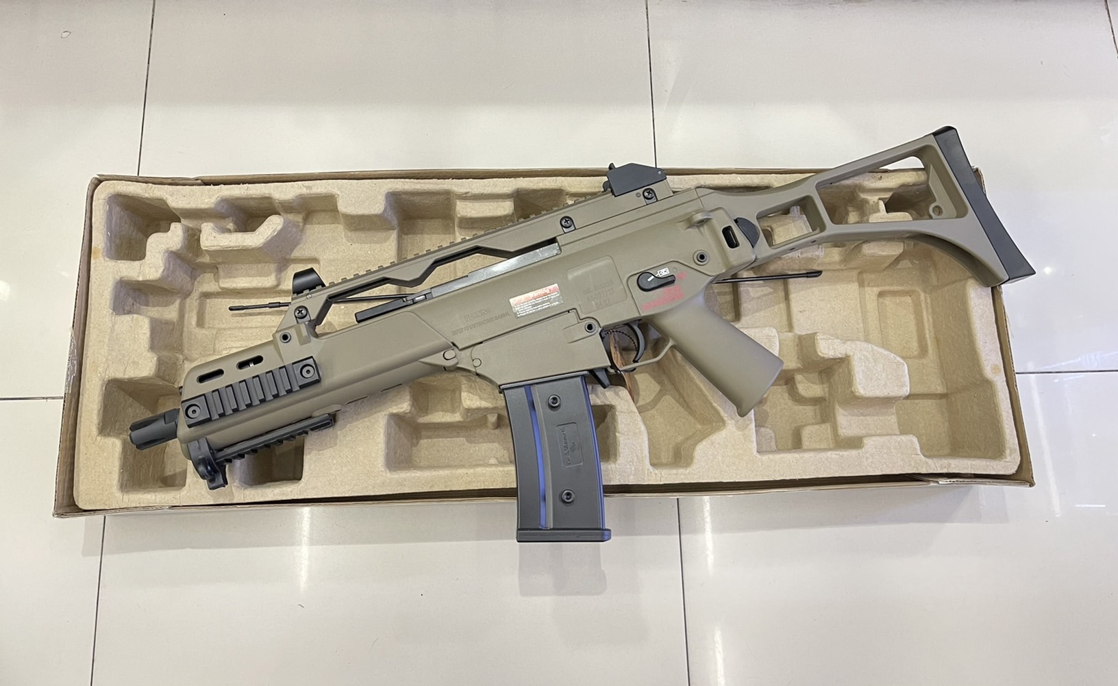 AS G36C ARG AIRSOFT สีทราย (AR-056-E) - ARES