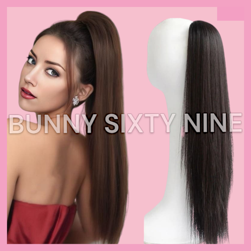 แฮร์พีช หางม้าตีนตุ๊กแก หางม้า รุ่น ผมตรง