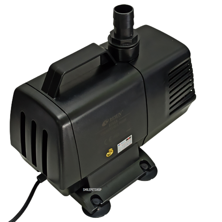 RESUN KING-6 (ปั๊มน้ำทำระบบกรอง หมุนเวียนน้ำ น้ำพุ น้ำตก ความแรง 8500 L/Hr ของแท้ประกันศูนย์ RESUN ประเทศไทย)