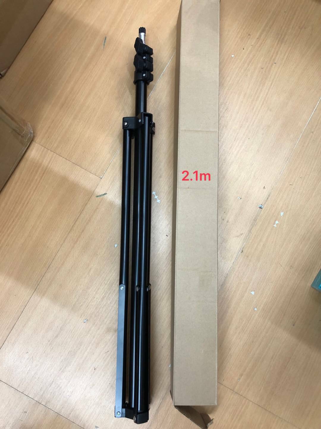 ขาตั้งกล้อง -ขาตั้งไฟไลฟ์สด กล่องน้ำตาล
