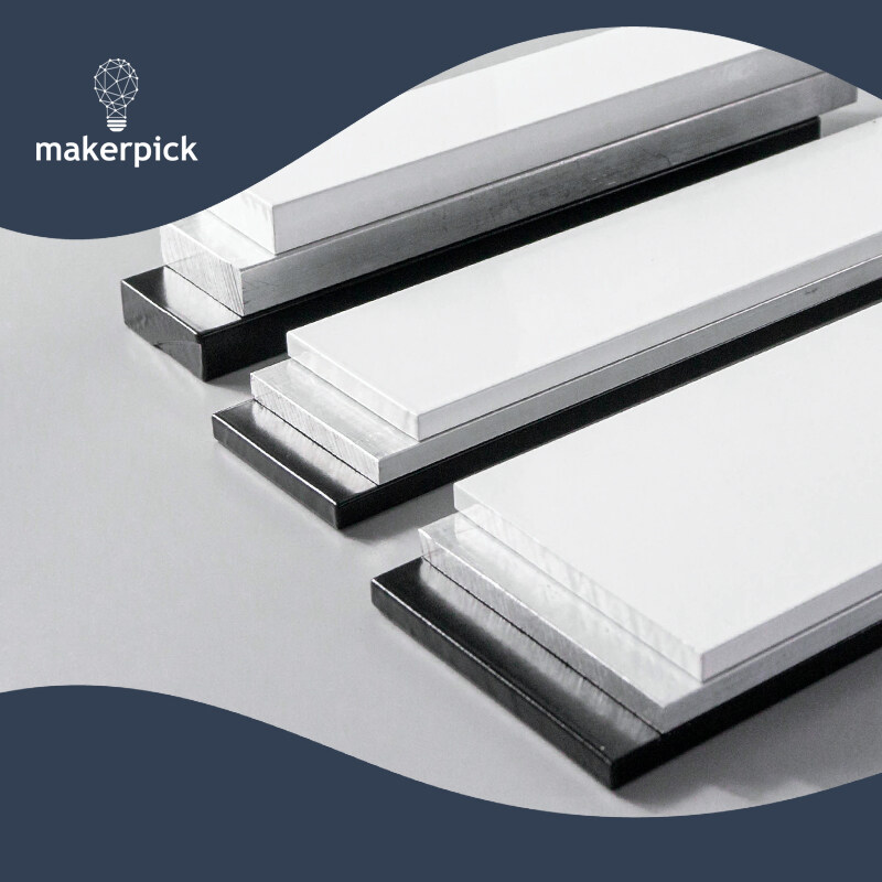 อลูมิเนียมเพลท อลูมิเนียมเส้นแบน กว้าง 38-76 มม. หนา 6-12.7 มม. อลูมิเนียมเกรด 6063 Aluminium Flat Bar มี 3 สี