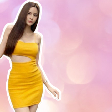 เดรสเซ็กซี่ เดรสเว้าเอว พร้อมส่ง (D496,D495)