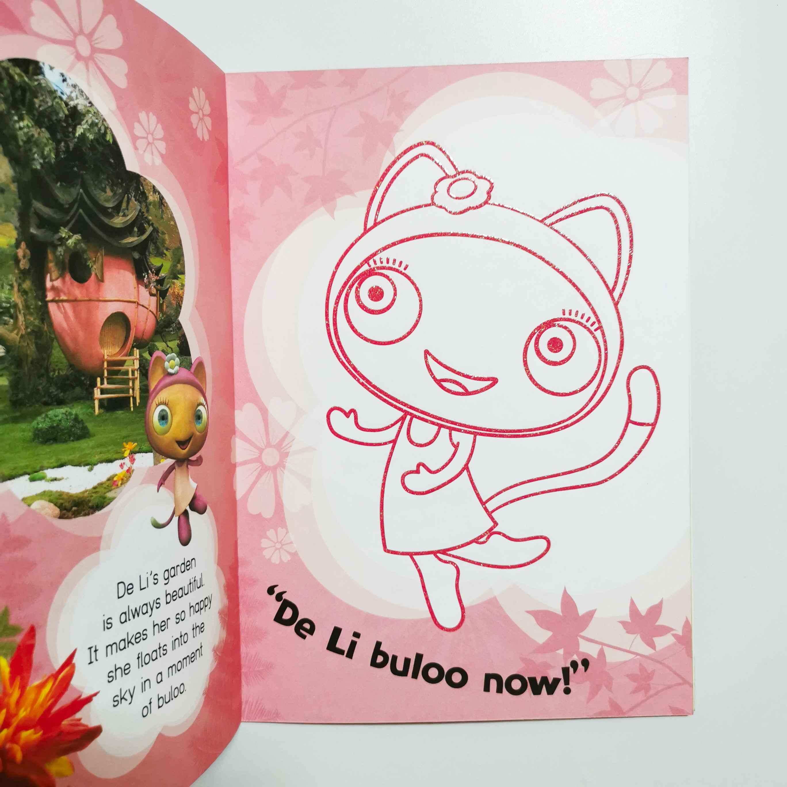 Waybuloo Bumpy Line Colouring Book