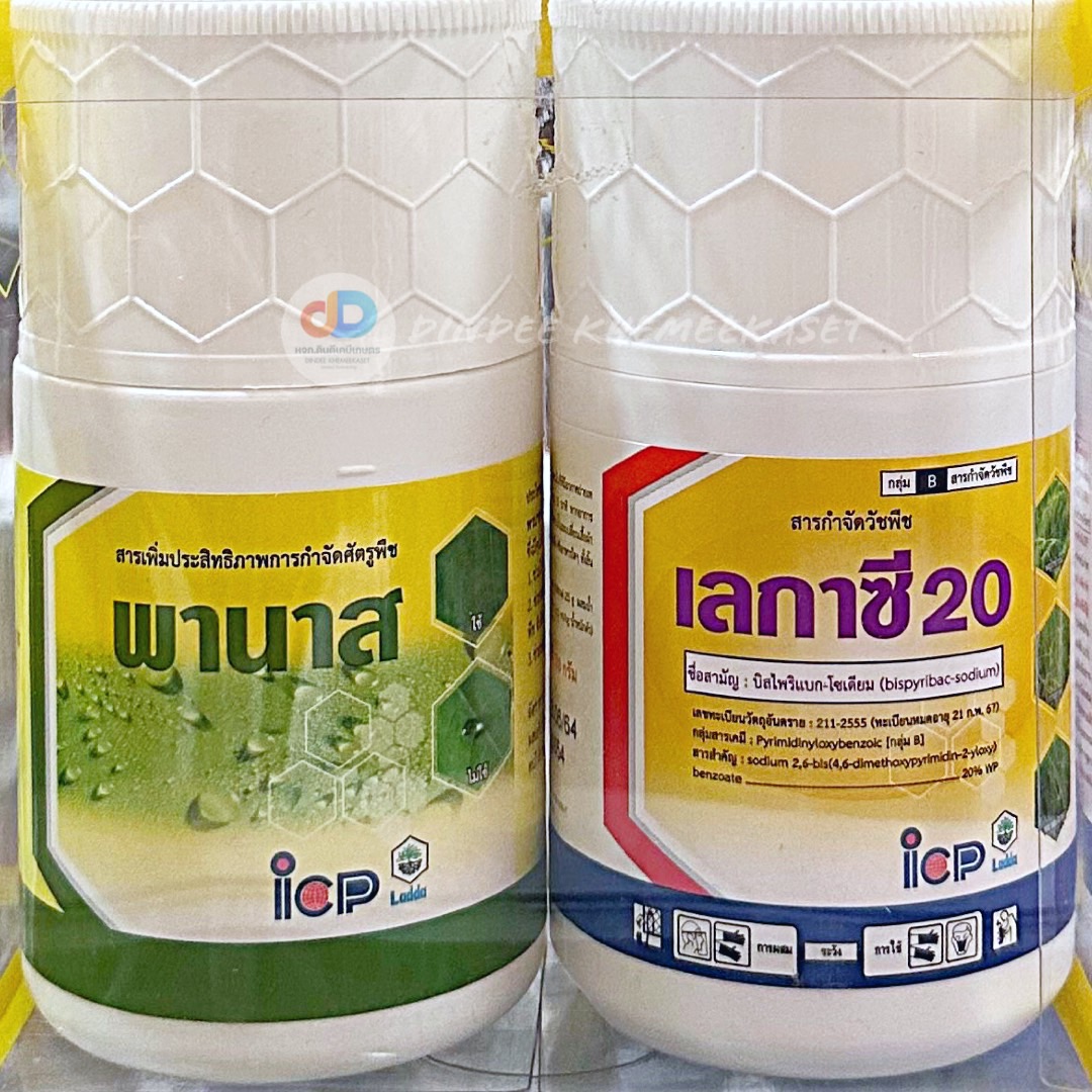 เลกาซี 20 + พานาส (ชุดกล่องเหลือง) - บิสไพริแบก โซเดียม ขนาด 100 กรัม + 50 มิลลิลิตร