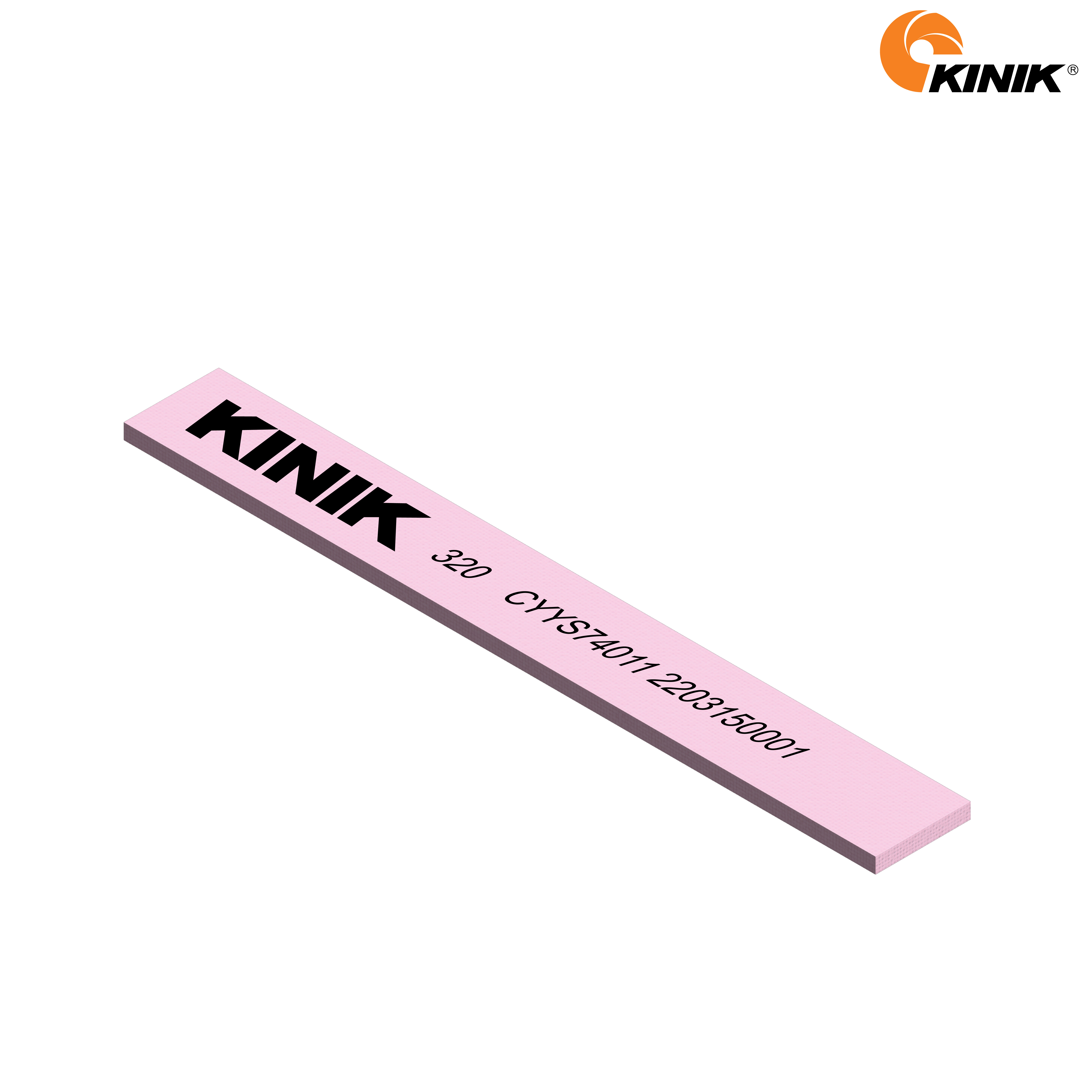 หินแท่งขัดพิมพ์ KINIK 320LAP 150x13x3 mm.