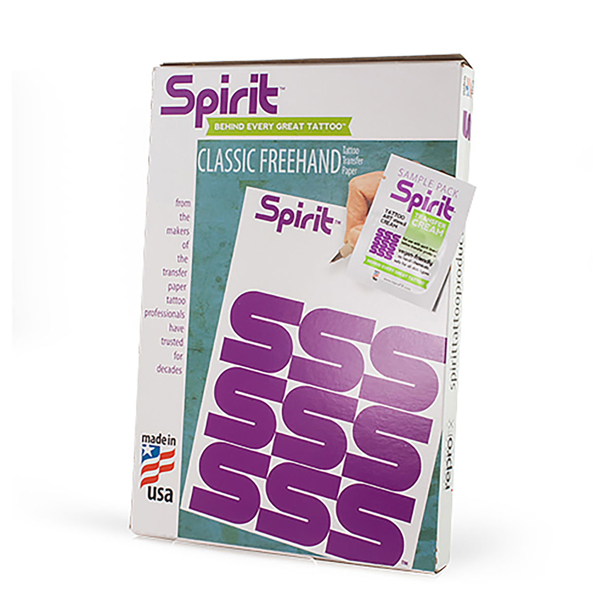 SPIRIT CLASSIC FREEHAND CARBON PAPER ลอกลายคาร์บอน USA 100แผ่น