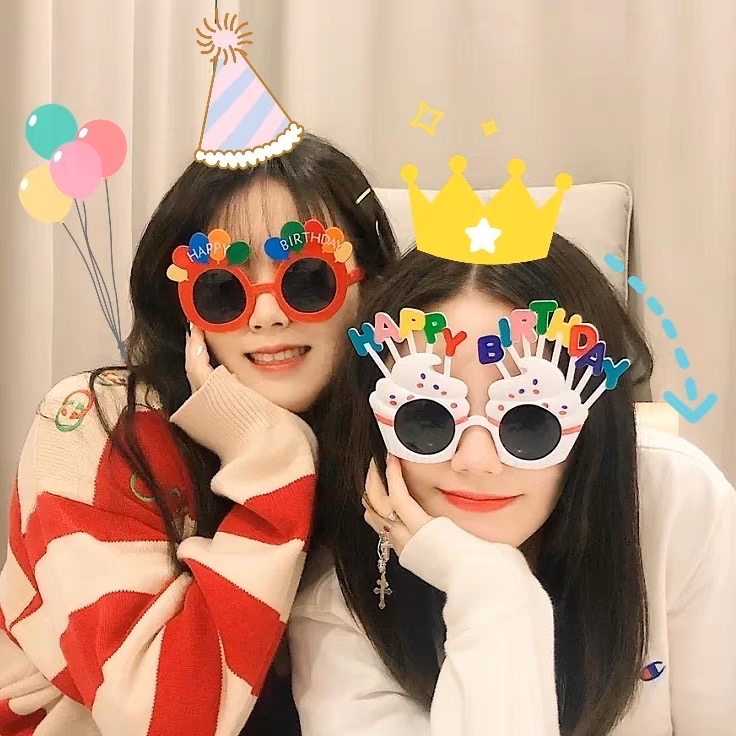 ที่คาดผม มงกุฎ แว่นตาแฟชั่น วันเกิด งานปาร์ตี้ พร็อพถ่ายรูป