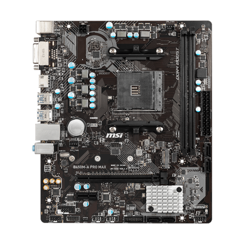 (AM4) MSI B450M-A PRO MAX