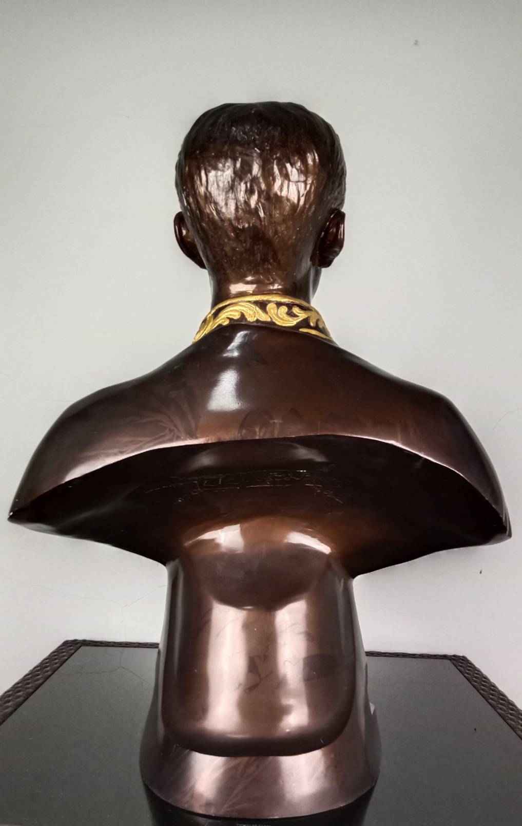 274.พระบรมรูปหล่อครึ่งพระองค์ในหลวงรัชกาลที่5 พระบาทสมเด็จพระปรมินทรมหาจุฬาลงกรณ์ พระจุลจอมเกล้าเจ้าอยู่หัว(องค์ใหญ่)