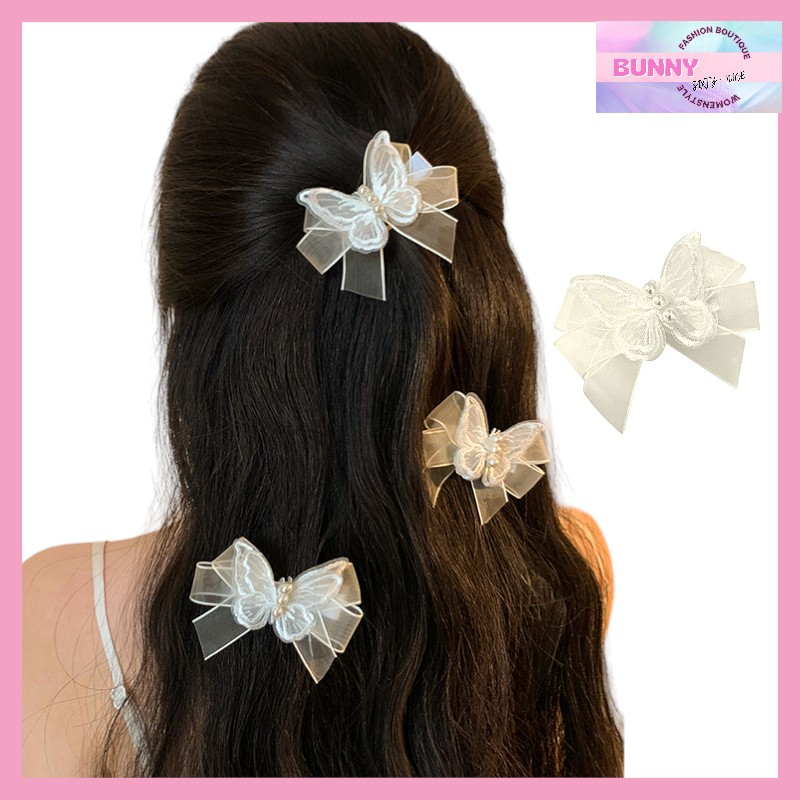 กิ๊บติดผม กิ๊บผีเส้อ กิ๊บดอกลีลาวดี สไตล์เกาหลี กิ๊บหนีบผม