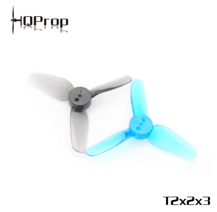 HQprop T2X2X3 แกน 1.5mm Shaft Micro Whoop Prop ใบพัดโดรน 2นิ้ว 1ถุง 4ใบ