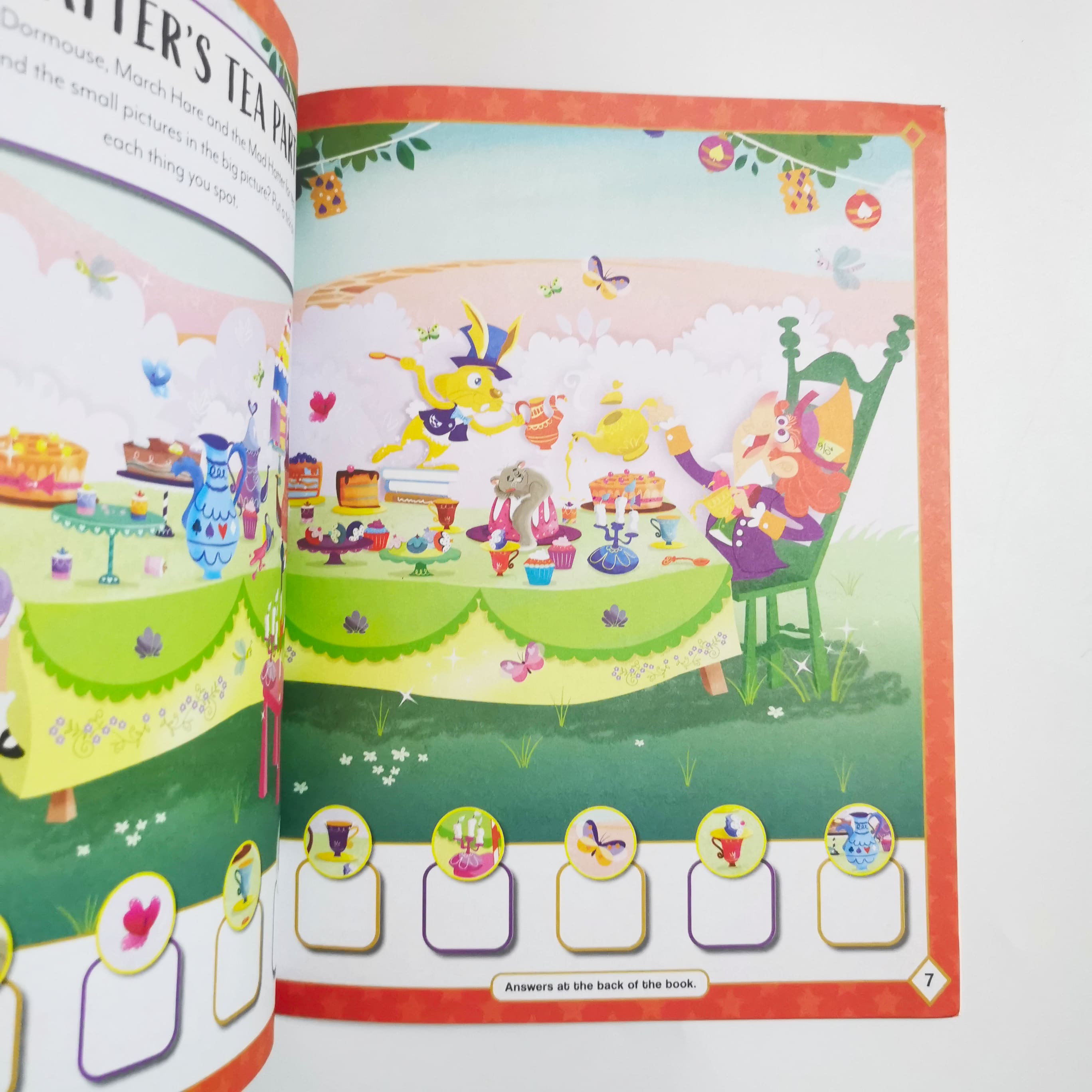 Alice in Wonderland Sticker Book