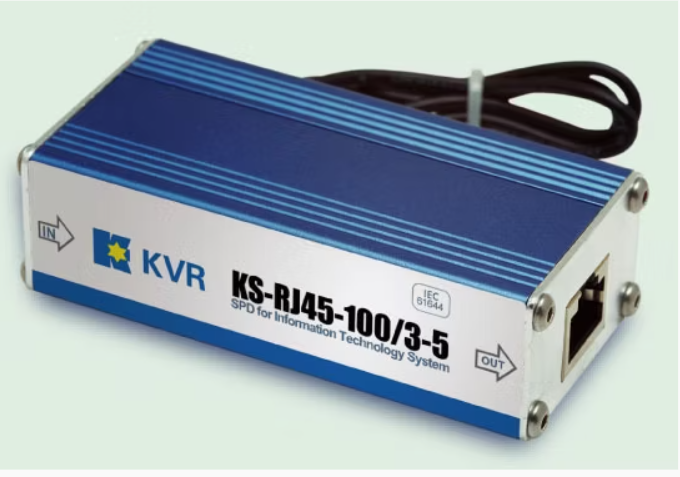 KVR KS-RJ45-POE Surge Protection KS-RJ45-100/3-12PoE KS-RJ45-100/5-5 Signal Surge Protector